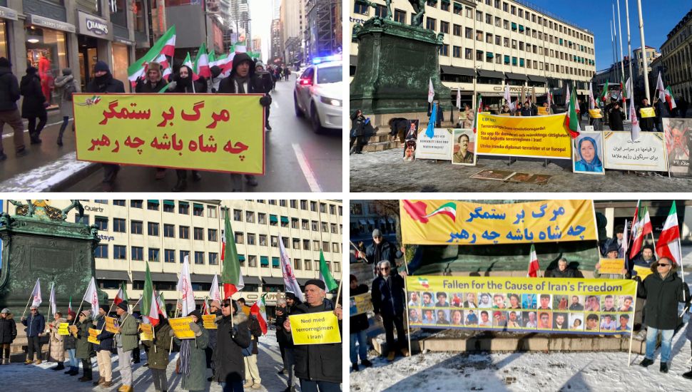 مظاهرات الإيرانيين في لندن ويوتوبوري وأوسلو وبرلين وهايدلبرغ دعما للانتفاضة الإيرانية