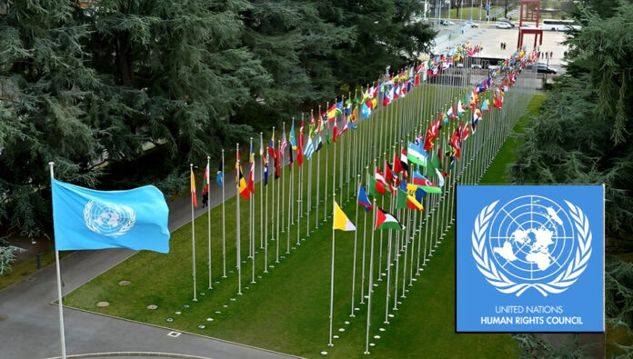 جنيف - کلمات وزراء خارجية لدول اوروبية ضد انتهاكات حقوق الإنسان في إيران