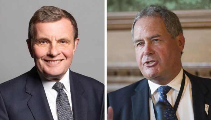 زيارة نائبي البرلمان البريطاني بوب بلاكمان وديفيد جونز لأشرف 3