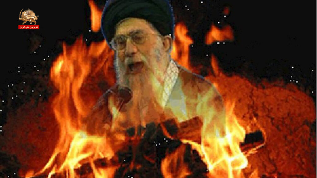 حرق صور خامنئي في إيران بشعار الموت للظالم سواء كان الشاه أو خامنئي