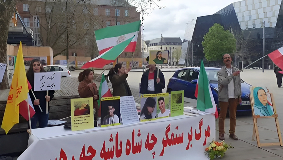وقفات احتجاجية للإيرانيين في هامبورغ وكارلسروه و فرايبورغ وميونيخ وبريمن بألمانيا