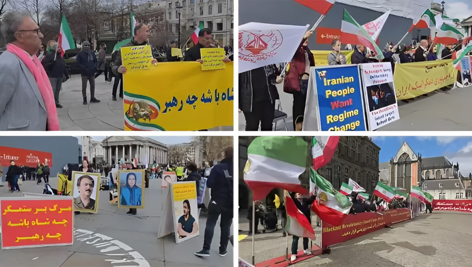 مظاهرات الإيرانيين في لندن وتورنتو واتاوا واسلو وأمستردام 