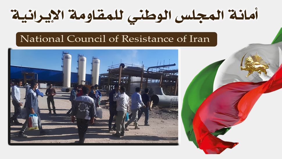 إضراب موسع لعمال صناعة النفط والبتروكيماويات في مدن مختلفة من إيران