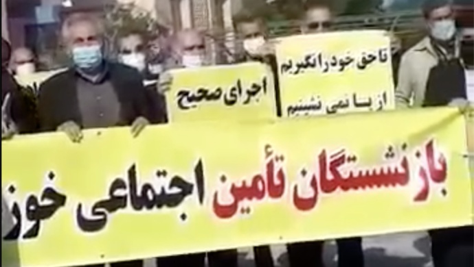 نبذة عن إنتفاضة إيران في يومها الـ216 