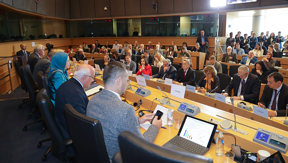 مؤتمر بروكسل - إيران: آفاق التغيير وسياسة الاتحاد الأوروبي بحضور السيدة مريم رجوي