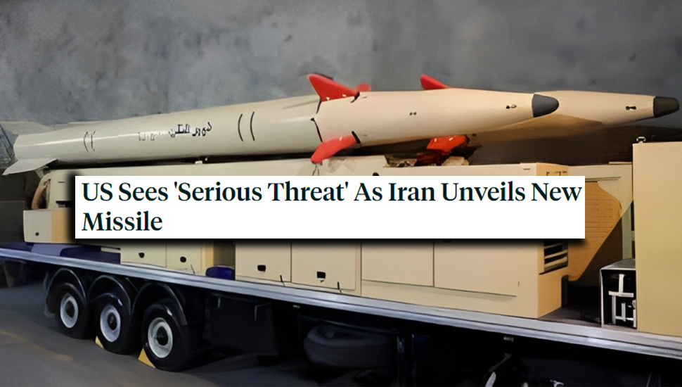 الولايات المتحدة ترى «تهديدًا خطيرًا» بينما تكشف إيران عن صاروخ جديد
