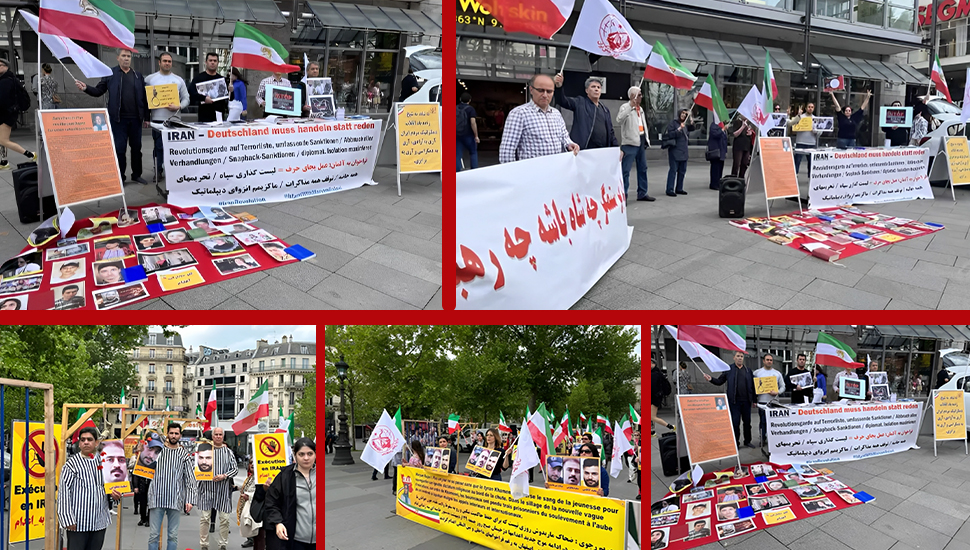 مظاهرات في باريس وستوكهولم وشتوتغارت وفيينا ولاهاي وأوسلو احتجاجًا على عمليات الإعدام مؤخرا في إيران 