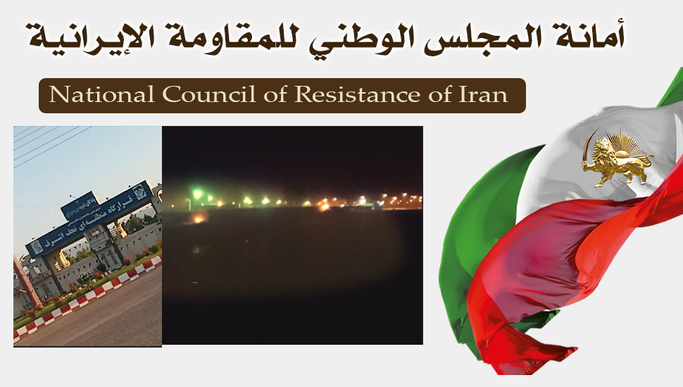 شباب الانتفاضة في كرمانشاه يستهدفون مقر القوة البرية لقوات الحرس والفرقة 29 المسماة "نبي أكرم" 