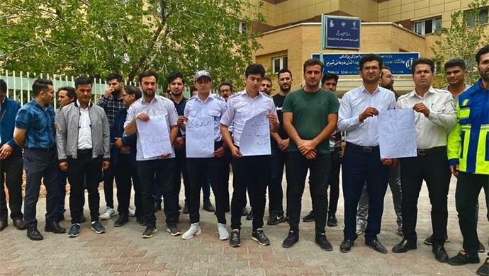 "تجمعات احتجاجية للمتقاعدين وطواقم الطوارئ الطبية في عدة مدن إيرانية"