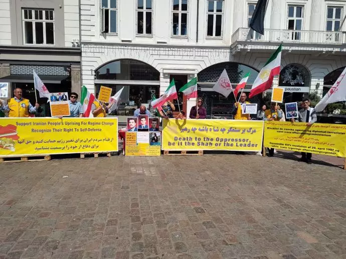 مظاهرات الإيرانيين في 13 بلدا اوروبيا واستراليا ضد الصفقة المخزية لإطلاق سراح أسد الله أسدي الإرهابي