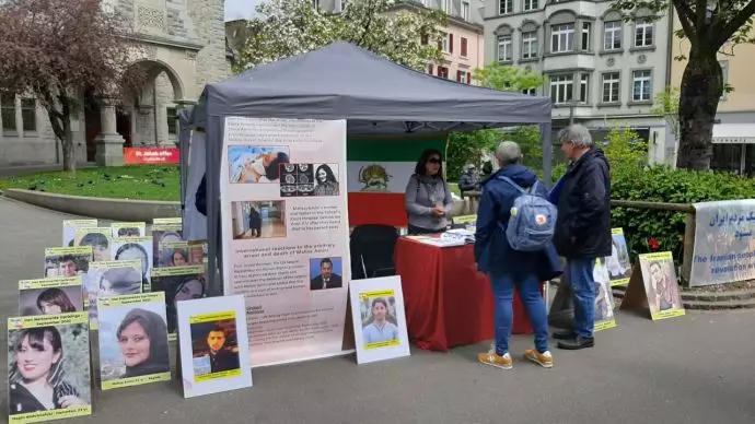 كولونيا – زوريخ – مظاهرة ومعرض للكتاب من قبل أنصار منظمة مجاهدي خلق الإيرانية