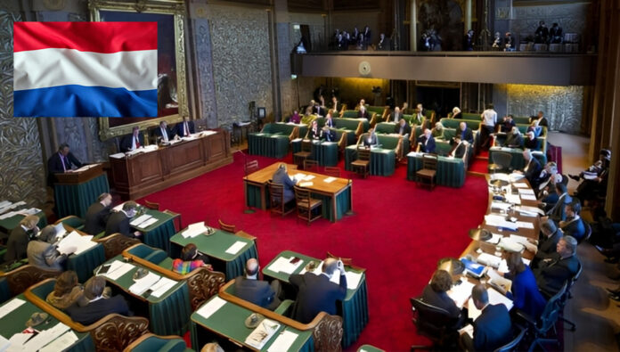 دعم أغلبية أعضاء مجلس الشيوخ الهولندي لانتفاضة الشعب الإيراني والسيدة مريم رجوي