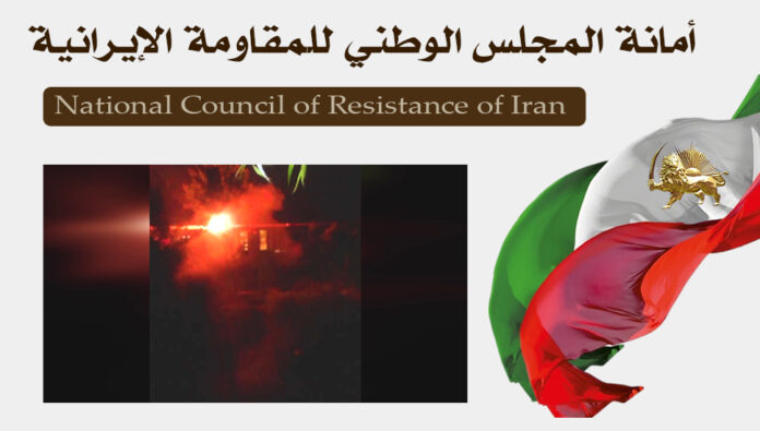 شباب الانتفاضة يستهدفون مقر قيادة الشرطة في مدينة تنكابن شمالي إيران