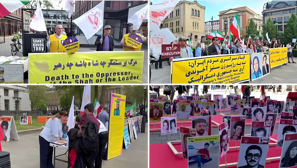 هامبورغ - لندن - آرهوس - أوسلو - مظاهرة الإيرانيين تضامناً مع الانتفاضة الوطنية والاحتفال بذكرى هلاك خميني الدجال