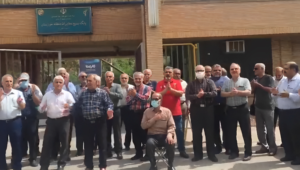 تجمعات احتجاجية لمتقاعدي الاتصالات السلكية واللاسلكية في إيران