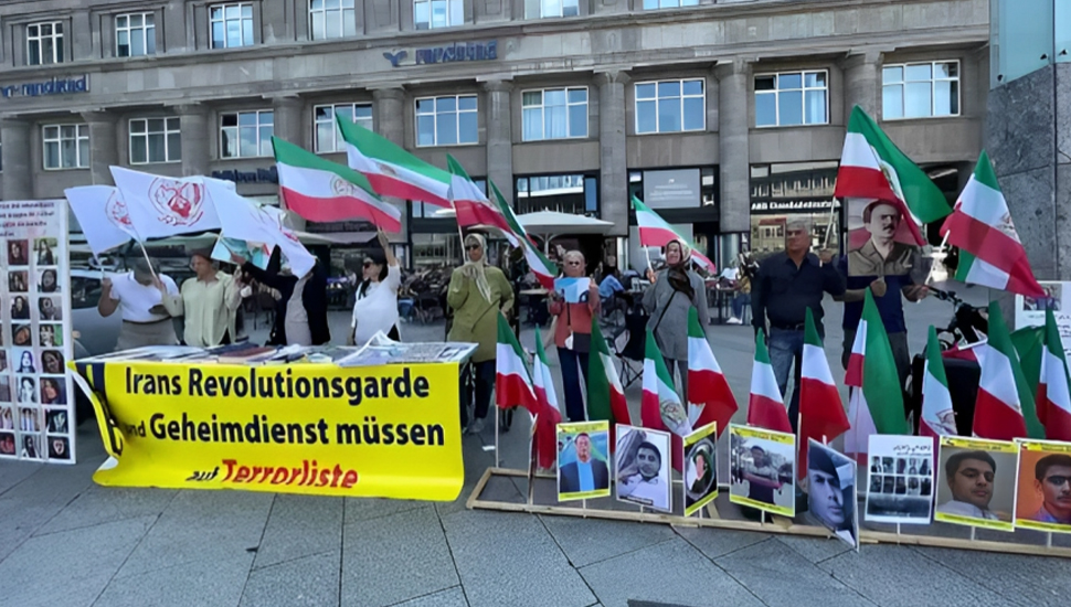 مظاهرات الإيرانيين أنصار مجاهدي خلق الإيرانية في أرهوس وكولونيا وستوكهولم 