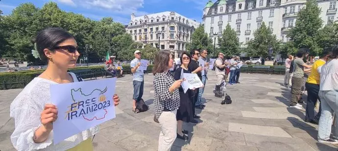 كولونيا وكوبنهاغن واسلو - مظاهرات الإيرانيين ضد نظام الملالي