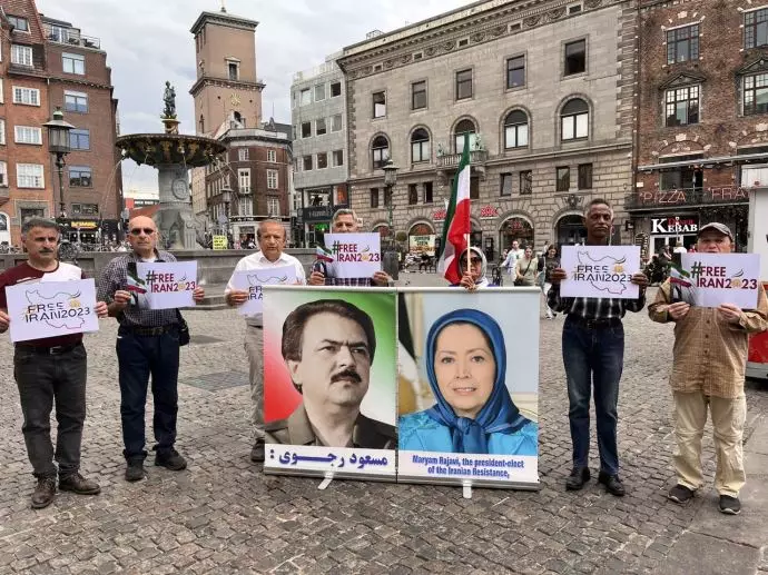 كولونيا وكوبنهاغن واسلو - مظاهرات الإيرانيين ضد نظام الملالي