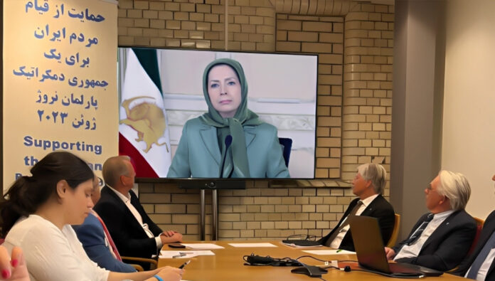 مريم رجوي: بيان نواب البرلمان النرويجي سياسة صحيحة حیال نظام الملالي 