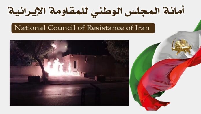 شباب الانتفاضة يهاجمون مقر القائممقامية في مدينة جم بمحافظة بوشهر جنوبي إيران