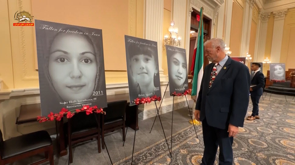 الكونغرس الأمريكي - خطاب عدد من أعضاء الكونغرس في معرض إحياء ذكرى شهداء مجزرة 1988 وشهداء الانتفاضة الإيرانية