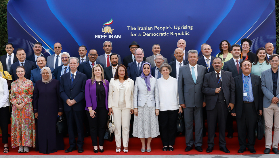 برلمانيون وشخصيات سياسية عربية يدعمون برنامج مريم رجوي