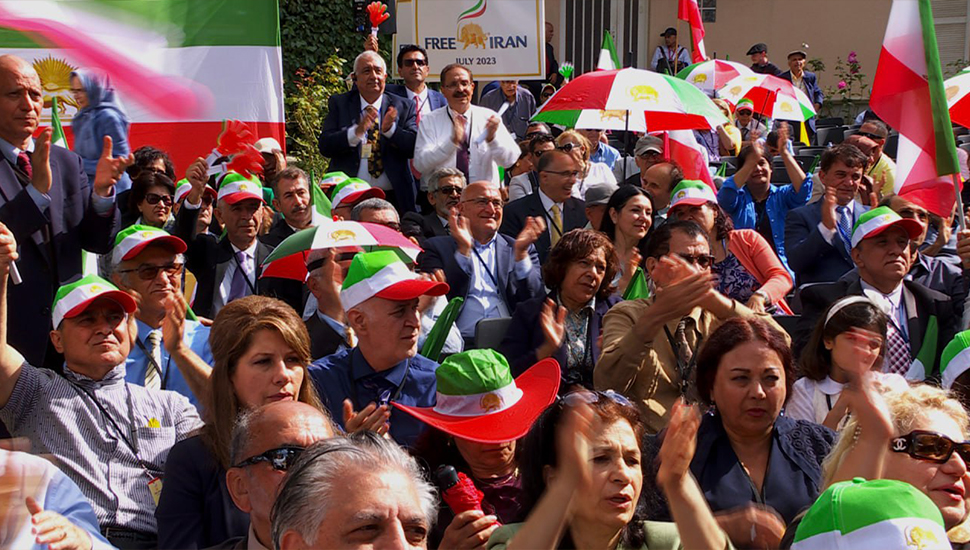 مظاهرات ضخمة في باريس بحضور كبير للإيرانيين الأحرار – إيران الحرة 2023