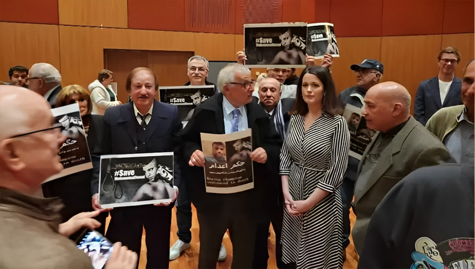 أستراليا - اجتماع بحضور السناتورة كلير تشاندلر وجوليان ليسير يدعو لإلغاء حكم الإعدام الصادر بحق السجين السياسي محمد جواد وفائي