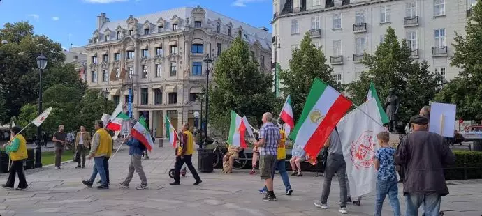 أوسلو وزيورخ - مظاهرات إيرانيين تضامنا مع الانتفاضة الوطنية في إيران