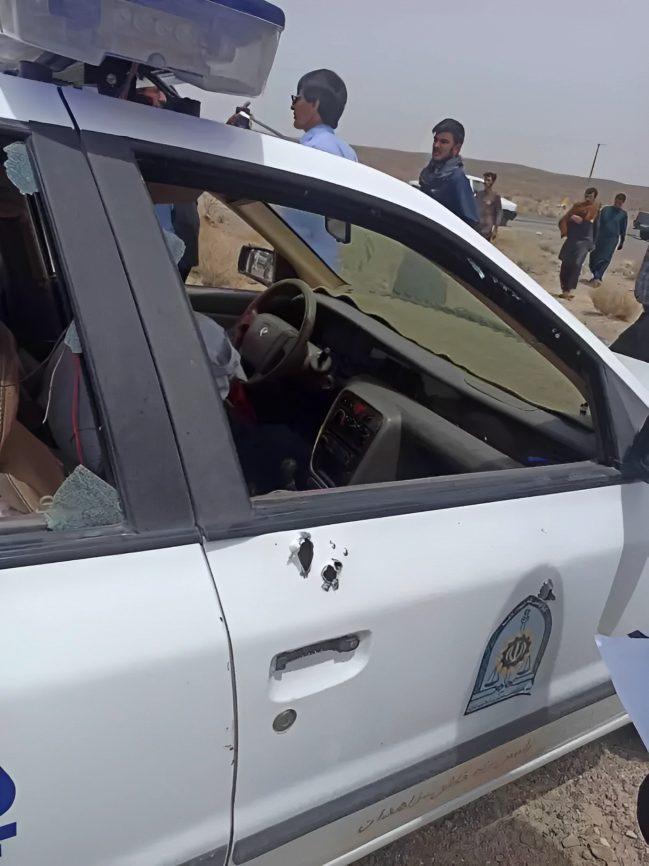 هجوم مسلح على دورية للشرطة ومقتل ثلاثة ضباط على طريق خاش - زاهدان