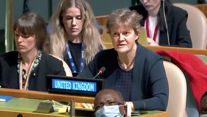 الممثلة البريطانية لدى الأمم المتحدة تعلن فشل المحادثات النووية مع النظام الإيراني