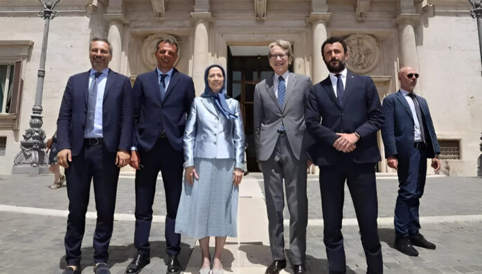 كورييري ديلاسارا: طهران لم تحب دخول عدوها اللدود مريم رجوي إلى البرلمان الإيطالي