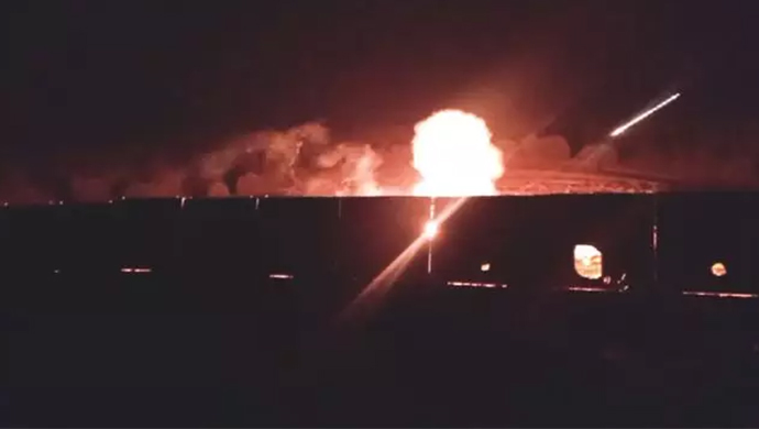 استهداف مركز لواء المغاوير للحرس القمعي في جوانرود من قبل شباب الانتفاضة