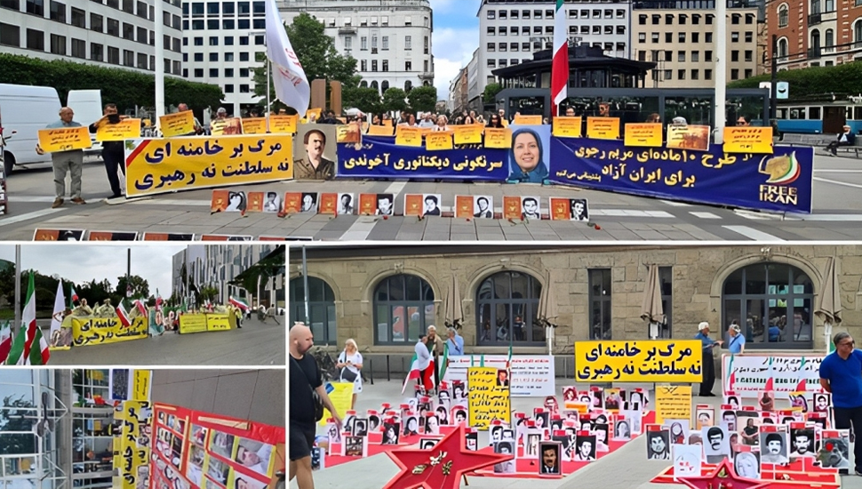 ستوكهولم وهامبورغ ودوسلدورف وهايدلبرغ - تجمعات لدعم الانتفاضة الإيرانية