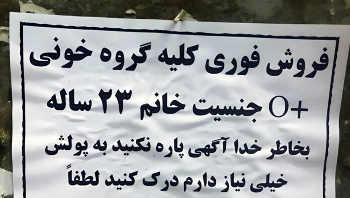 إيران: ارتفاع مبيعات أعضاء الجسم مع زيادة الفقر