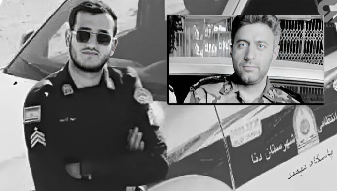 هلاك اثنين من ضباط شرطة نظام الملالي في صراع مع مسلحين