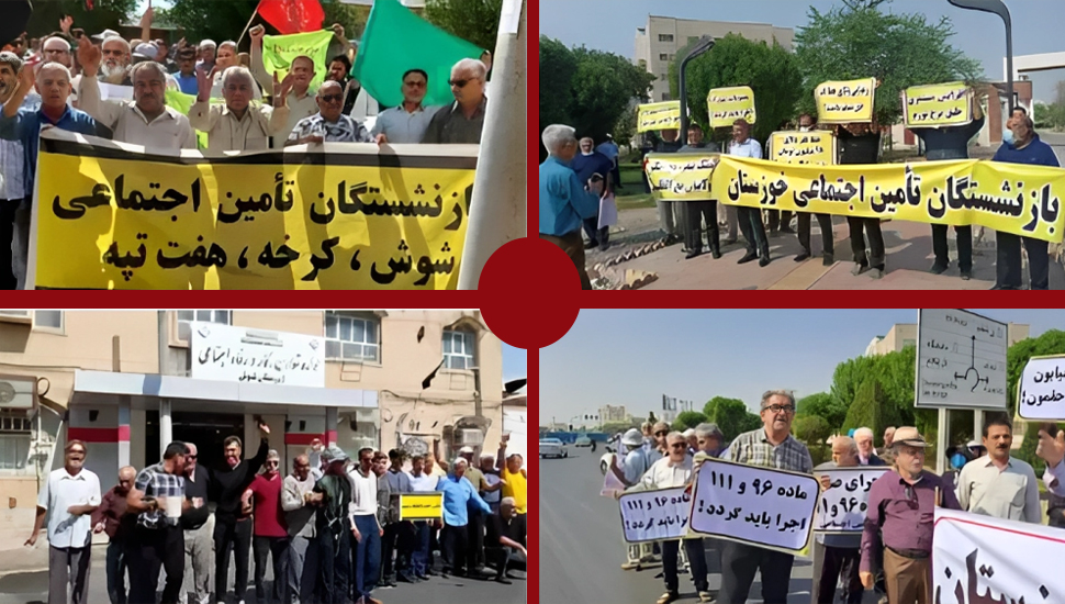 اتساع تجمعات احتجاجية في مدن إيرانية – الأحد 13 أغسطس