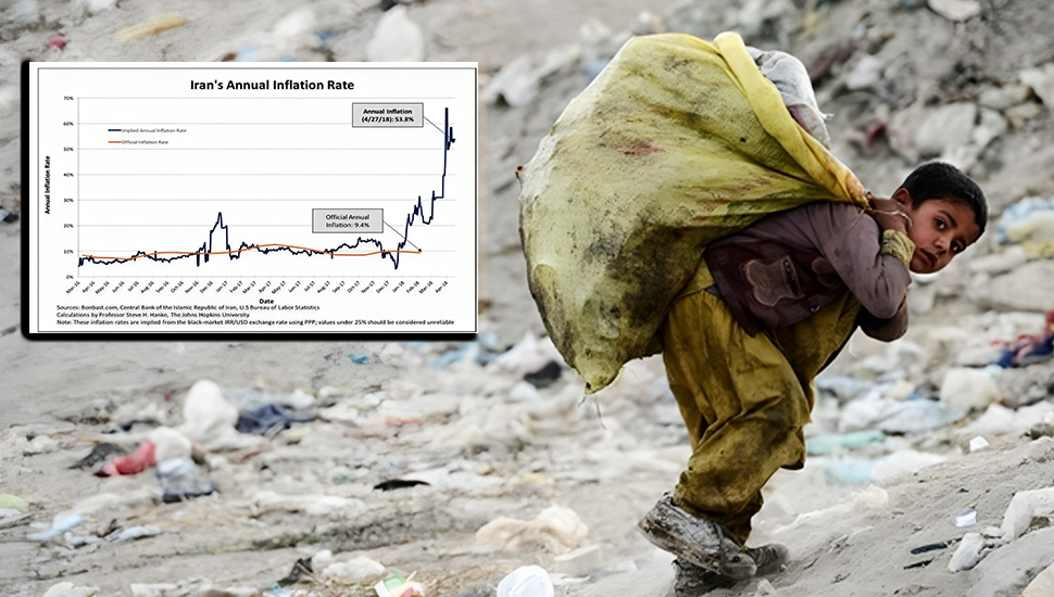 مؤشر البؤس في إيران يصل إلى أكثر من 60%