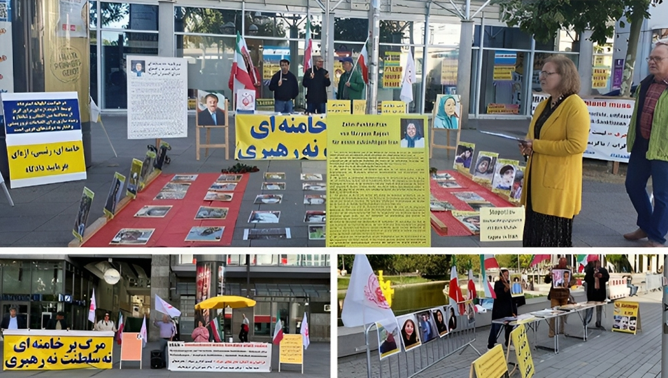 هايدلبرغ وشتوتغارت ودوسلدورف - وقفات الإيرانيين دعما لانتفاضة وطنية في إيران