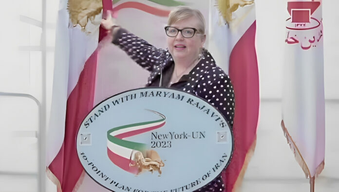 رئيسة IAGS البروفيسورة ميلاني أوبراين:  من خلال الإطاحة بالنظام الإيراني، يمكننا محاسبة قادته