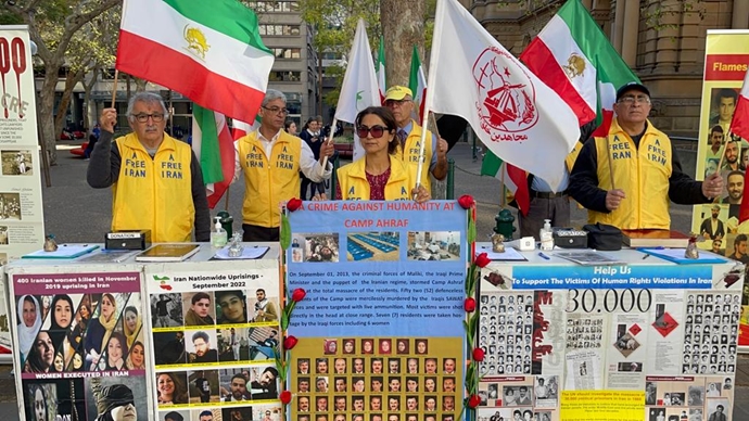 كولونيا، ألمانيا – وقفات الإيرانيين لإحياء ذكرى تأسيس منظمة مجاهدي خلق الإيرانية