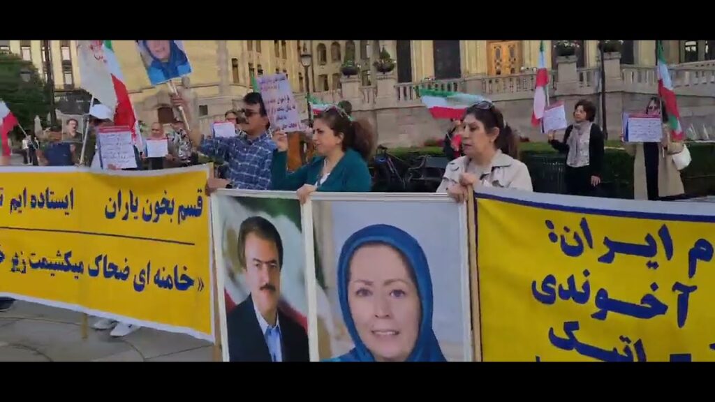 أوسلو، النرويج – وقفة الإيرانيين لدعم انتفاضة الشعب الإيراني