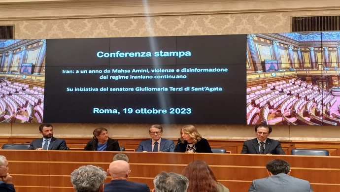 مؤتمر في مجلس الشيوخ الإيطالي يفضح حملة النظام الإيراني لشيطنة مجاهدي خلق