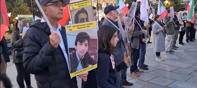 كاليفورنيا وأوسلو وأمستردام – مظاهرات للإيرانيين دعماً للمتظاهرين في زاهدان