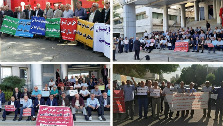تجمعات احتجاجية لمتقاعدي الاتصالات في 21 محافظة تحت شعار “لن نحصل على حقنا إلا في أرض الشارع”