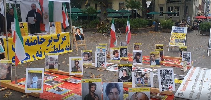 كولونيا وهايدلبرغ وهامبورغ وستوكهولم - وقفات أنصار منظمة مجاهدي خلق الإيرانية