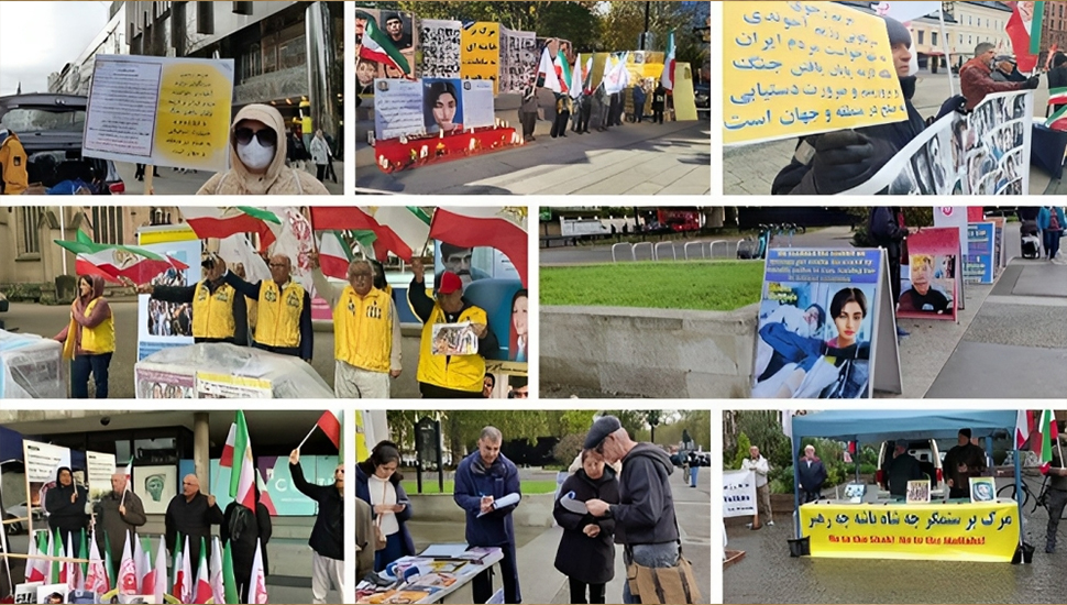 لندن وبريمن وتوركو وسيدني وكولونيا ومالمو وهانوفر وفانكوفر - وقفات الإيرانيين ضد نظام الملالي