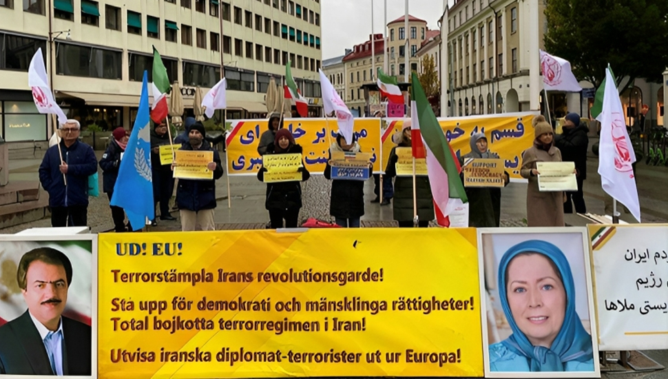 ميشيغان وأوتوبوري وتورونتو وتوركو ولاهاي - وقفات لأنصار منظمة مجاهدي خلق الإيرانية