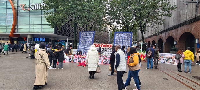 هامبورغ، كولونيا – وقفتان للإيرانيين تضامنا مع الانتفاضة الوطنية في إيران