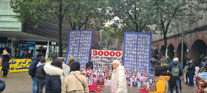 هامبورغ، كولونيا – وقفتان للإيرانيين تضامنا مع الانتفاضة الوطنية في إيران